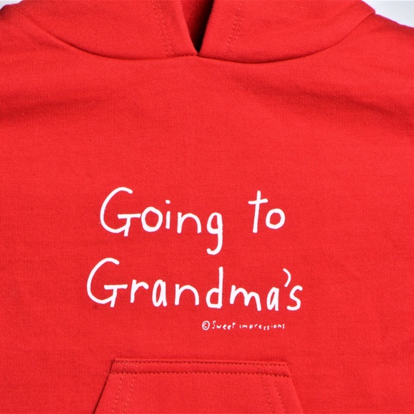 **Girls Poncho** "Going to Grandma's" 1T - Picture 3 of 4